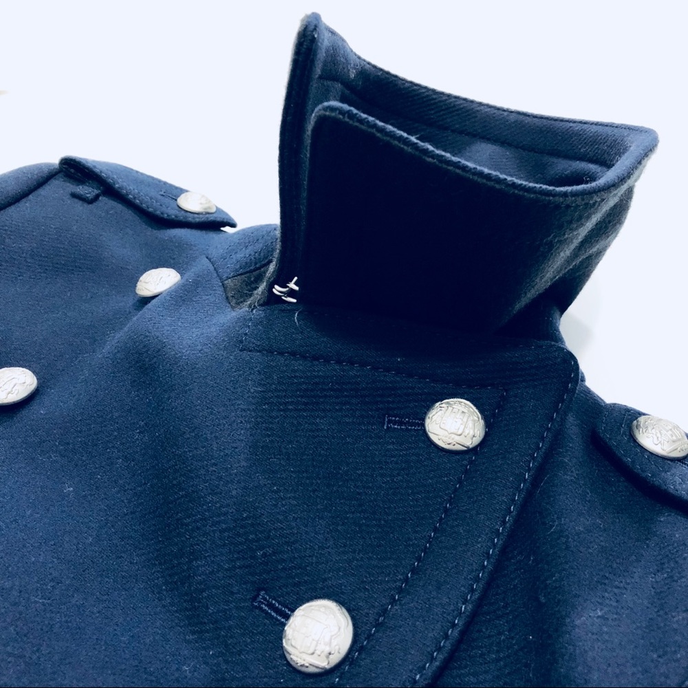 ❌SOLD❌ BURBERRY MILBRIDGE MILITARY COAT SZ10 - Picture 7 of 8